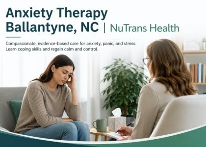 Anxiety Therapy Ballantyne NC