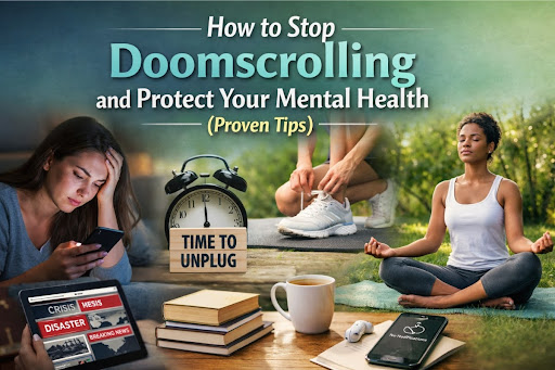 How to Stop Doomscrolling and Protect Your Mental Health