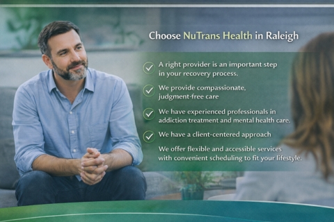 This image is about choosing NuTrans Health in Raleigh
