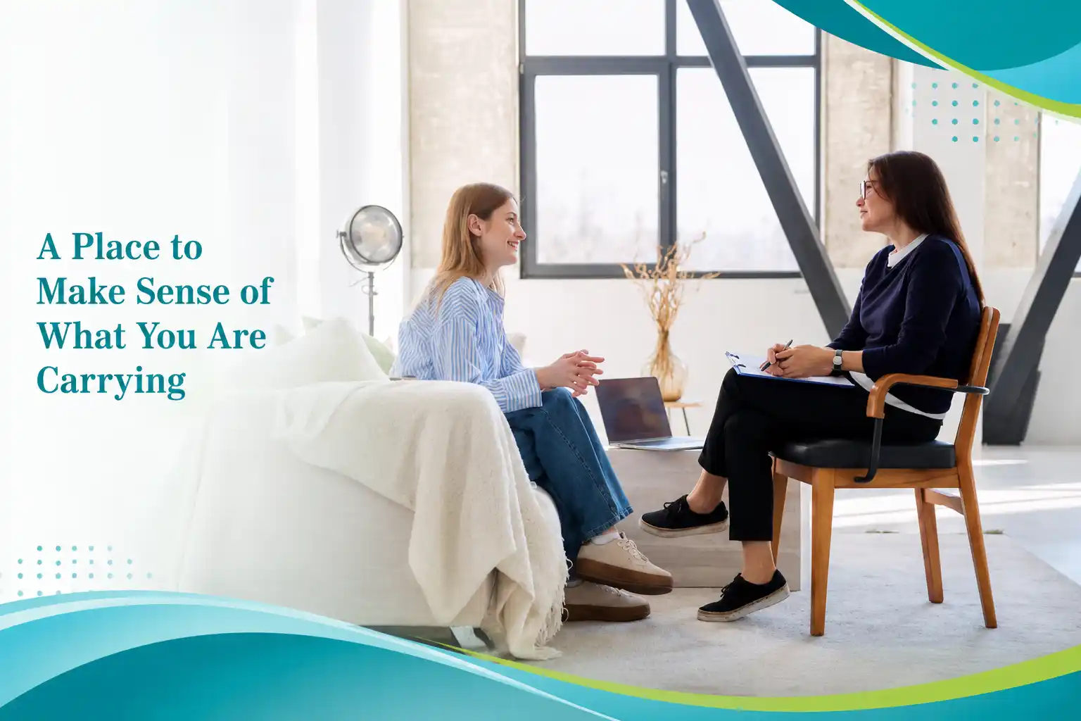Person using individual therapy to understand emotional stress