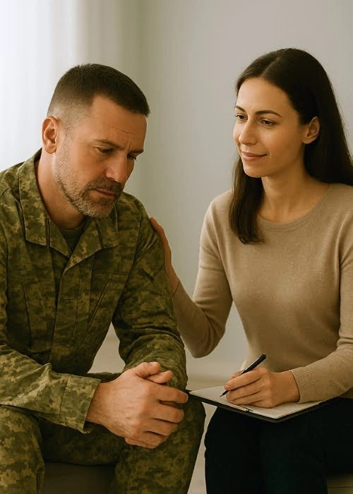 Veterans and service members mental health challenges