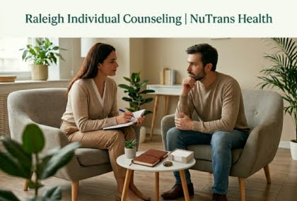Individual Therapy & Counseling in Raleigh, NC