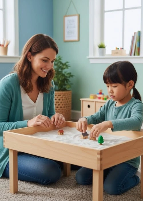 Child therapy session in Charlotte NC