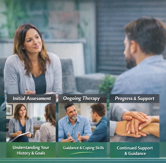 This image is about what to expect during counseling sessions